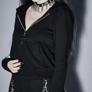 Goth Ankh Hoodie